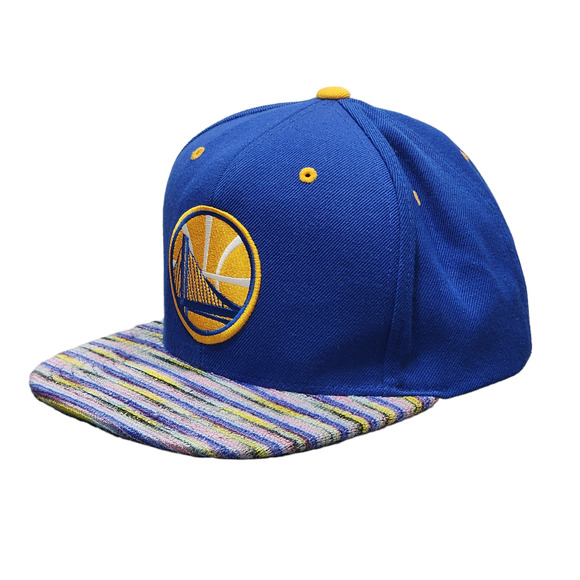 Mitchell And‎ Ness Golden State Warriors Snapback Hat Basketball One Size 2015 - Picture 2 of 12